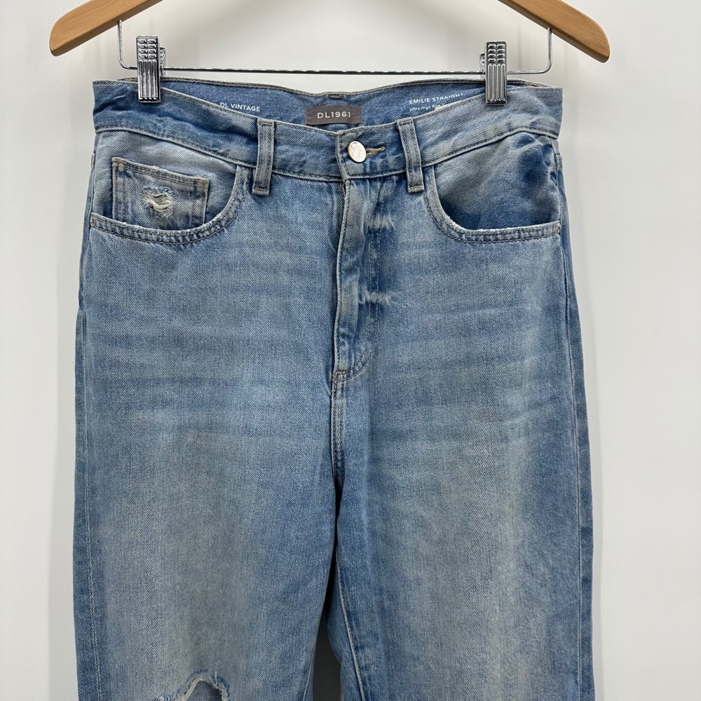 DL1961 Emilie Straight Ultra High Rise Vintage 31"‎ Sz 26 - Picture 2 of 11